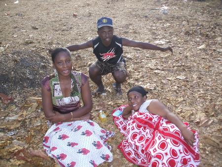 moi et ma tante et ma cousine 